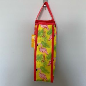 Flamingo 🦩 Print Wine Cooler Bag